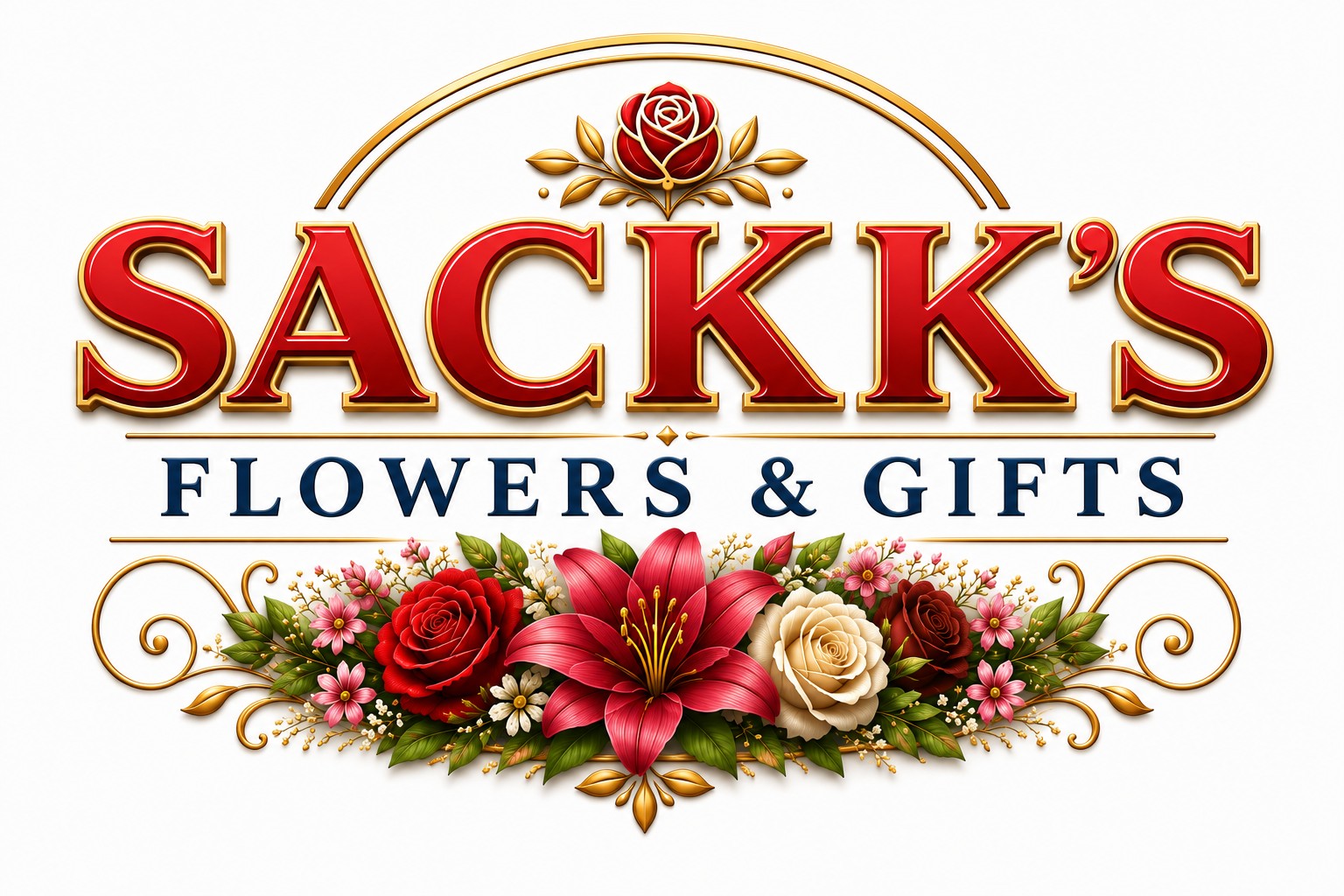 Logo de SACKK'S Flowers & Gifts